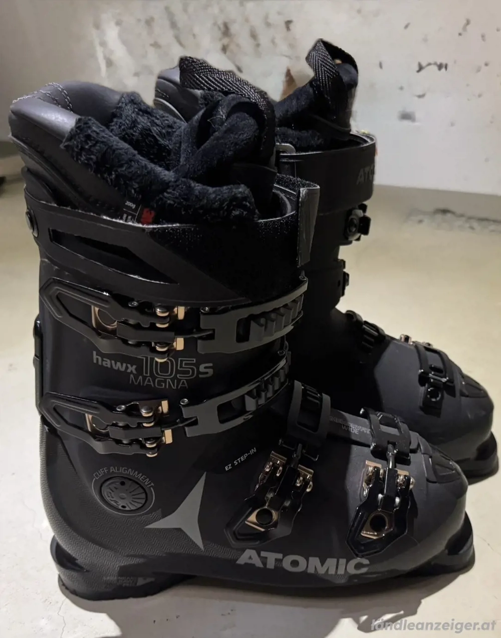 Atomic Schischuh schwarz, wie neu, HAWX MAGNA 105 S 