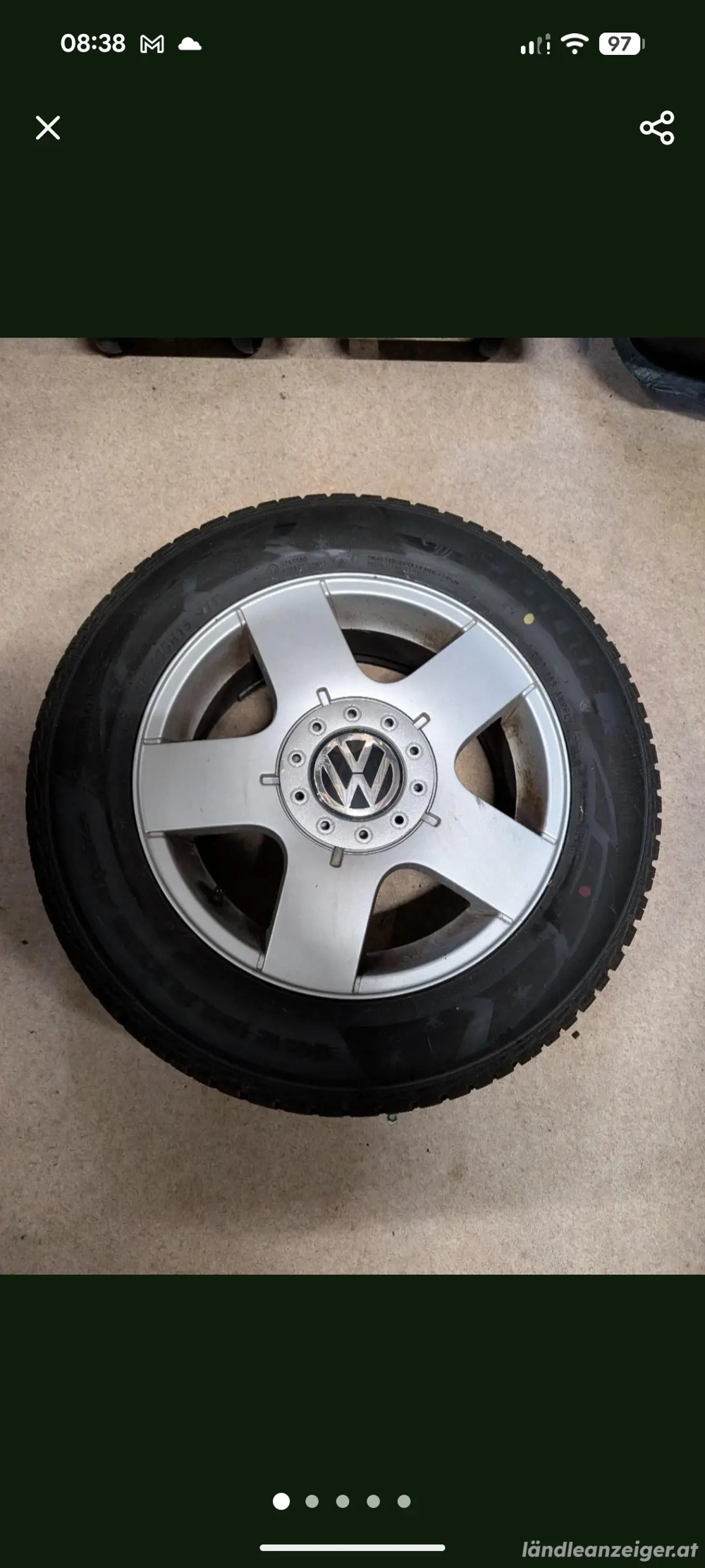 Winterreifen 195 65 R 15