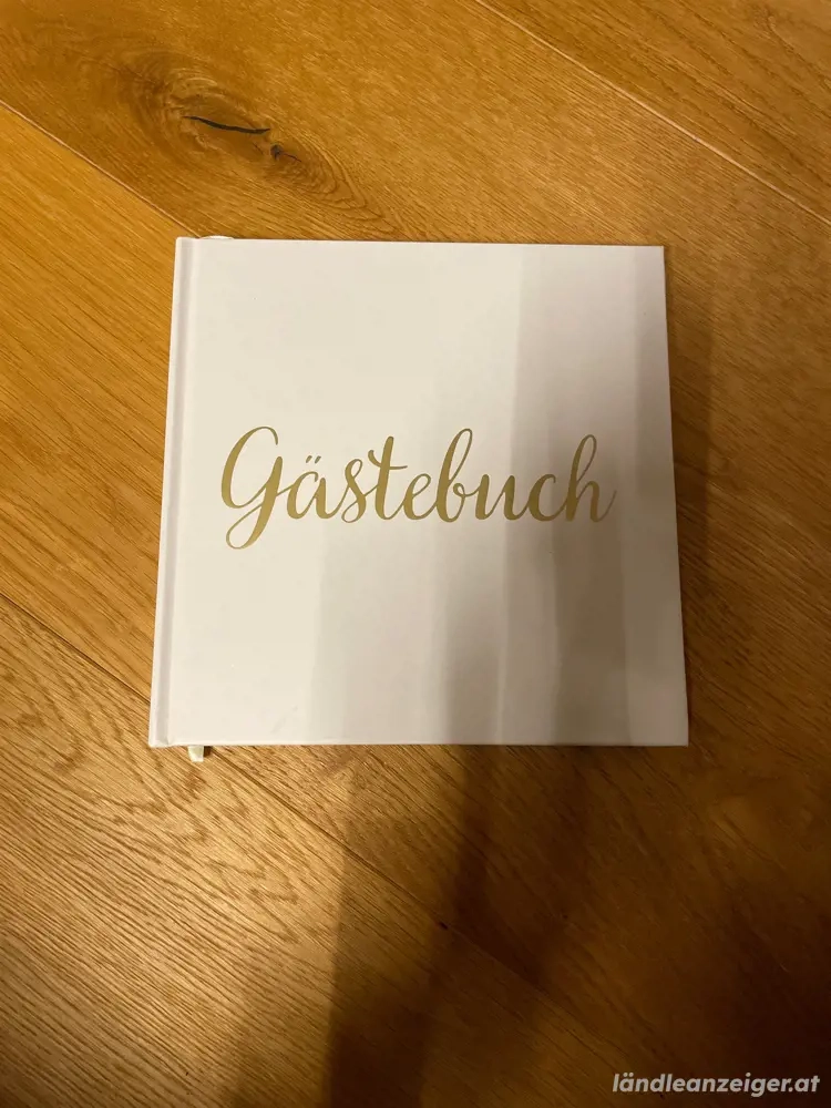 Gästebuch mit 35 Seiten