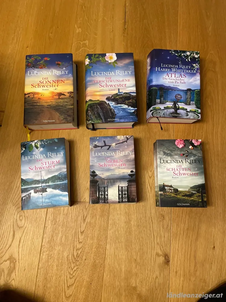 6 Bücher aus der beliebten Bücherreiche Die Sieben Schwestern