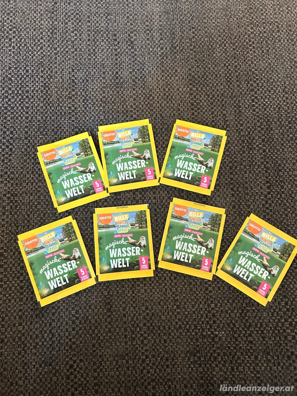 7 Packungen Sticker: magische Wasserwelt