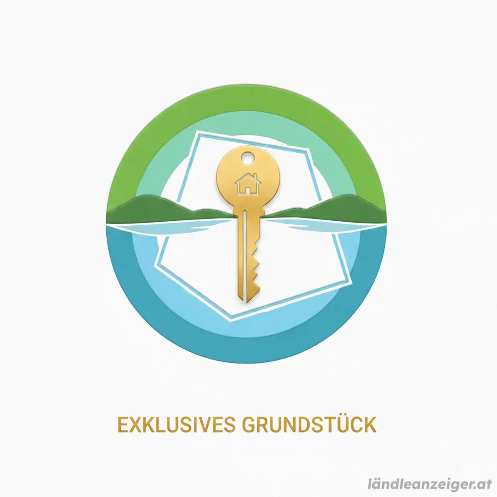 Exklusives Baugrundstück in Gisingen   Toplage, voll erschlossen