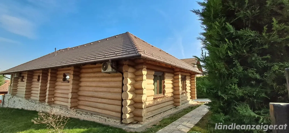 Blockhaus in Zalakaros im Komitat Zala
