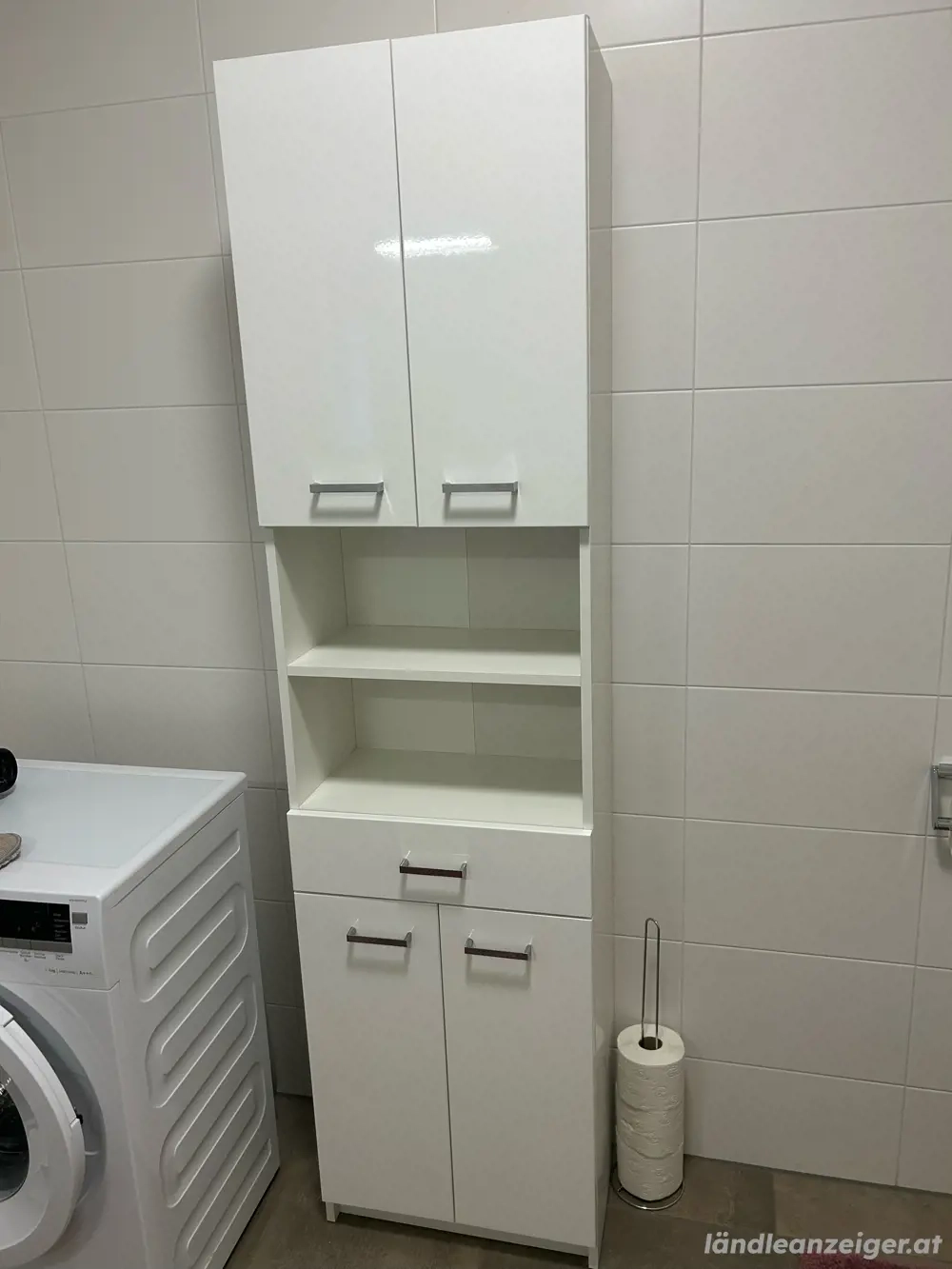 Badschrank Badmöbel weiß