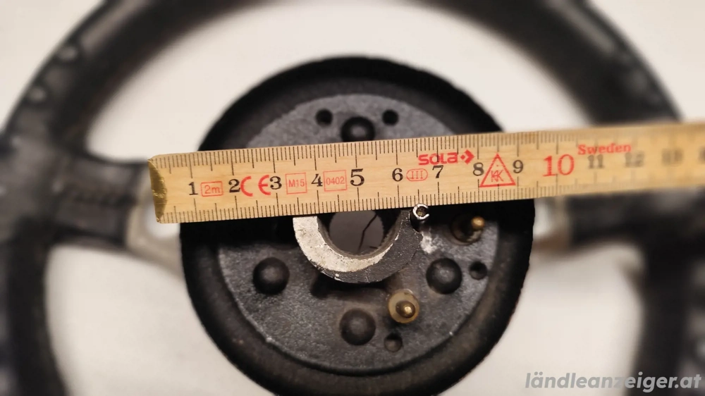 Sportlenker VW, Leder 32 cm