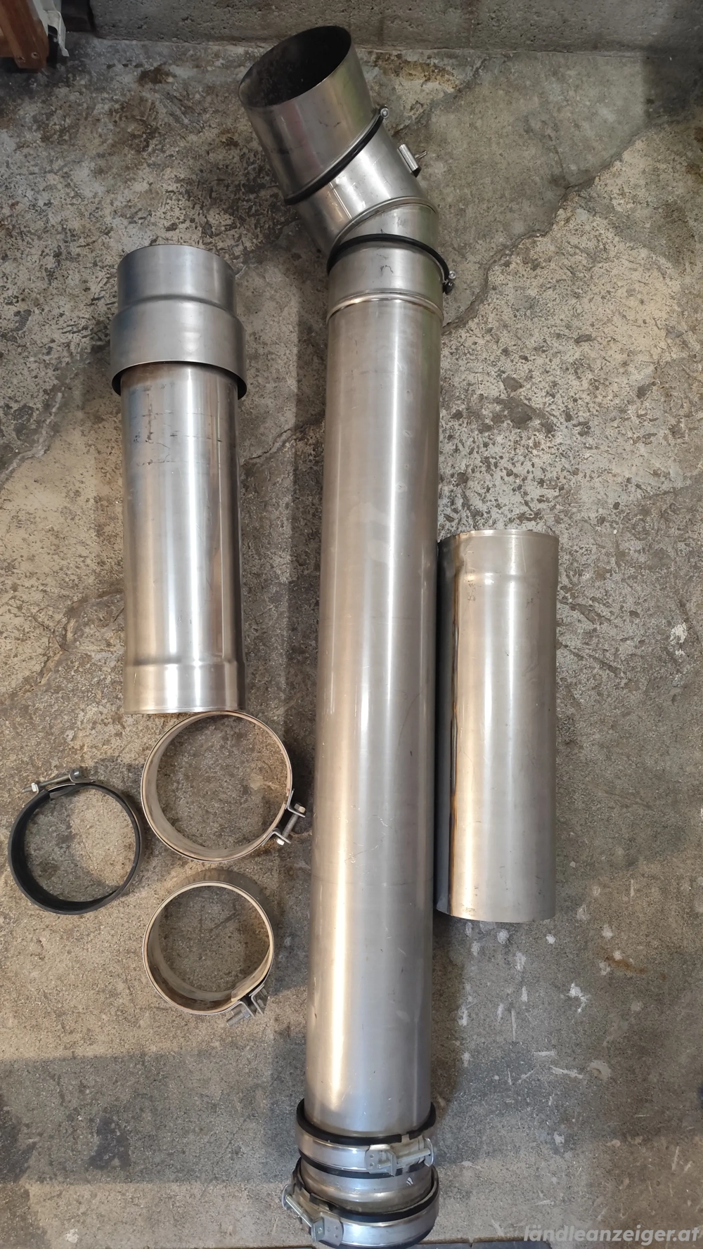Edelstahl Abgasrohr Kamin Teile