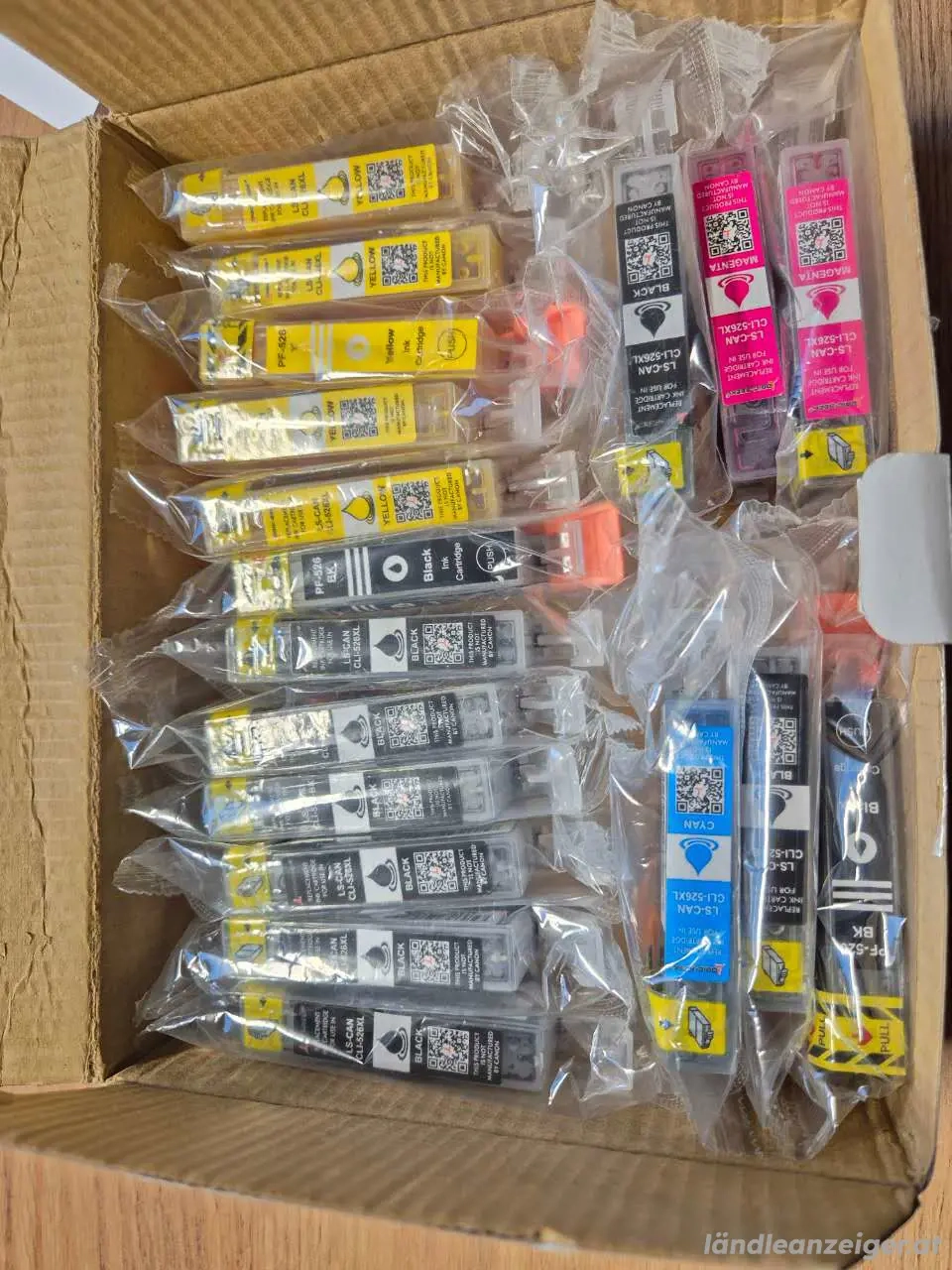 Tintenpatronen CLI 526XL für Canon Pixma Drucker