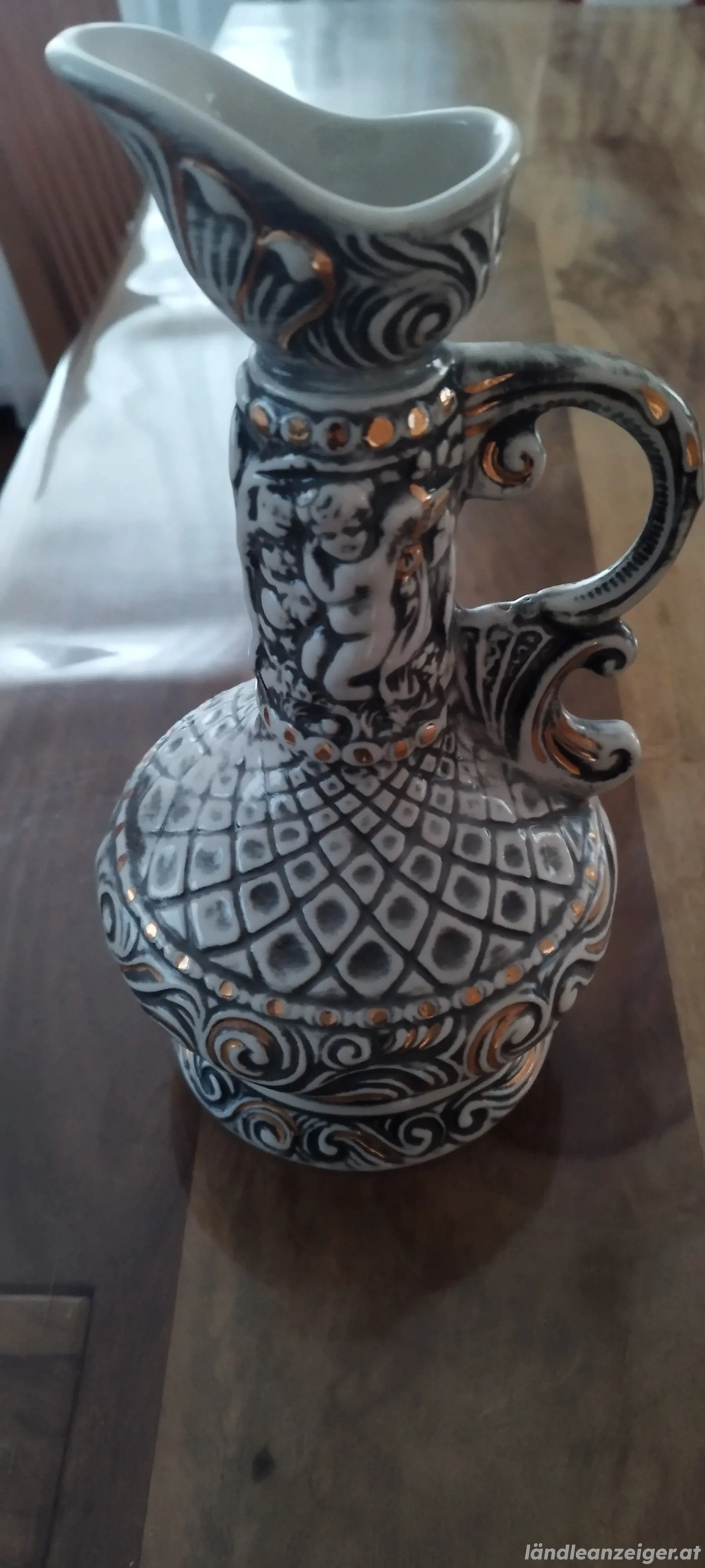 Krug Vase 28 cm hoch