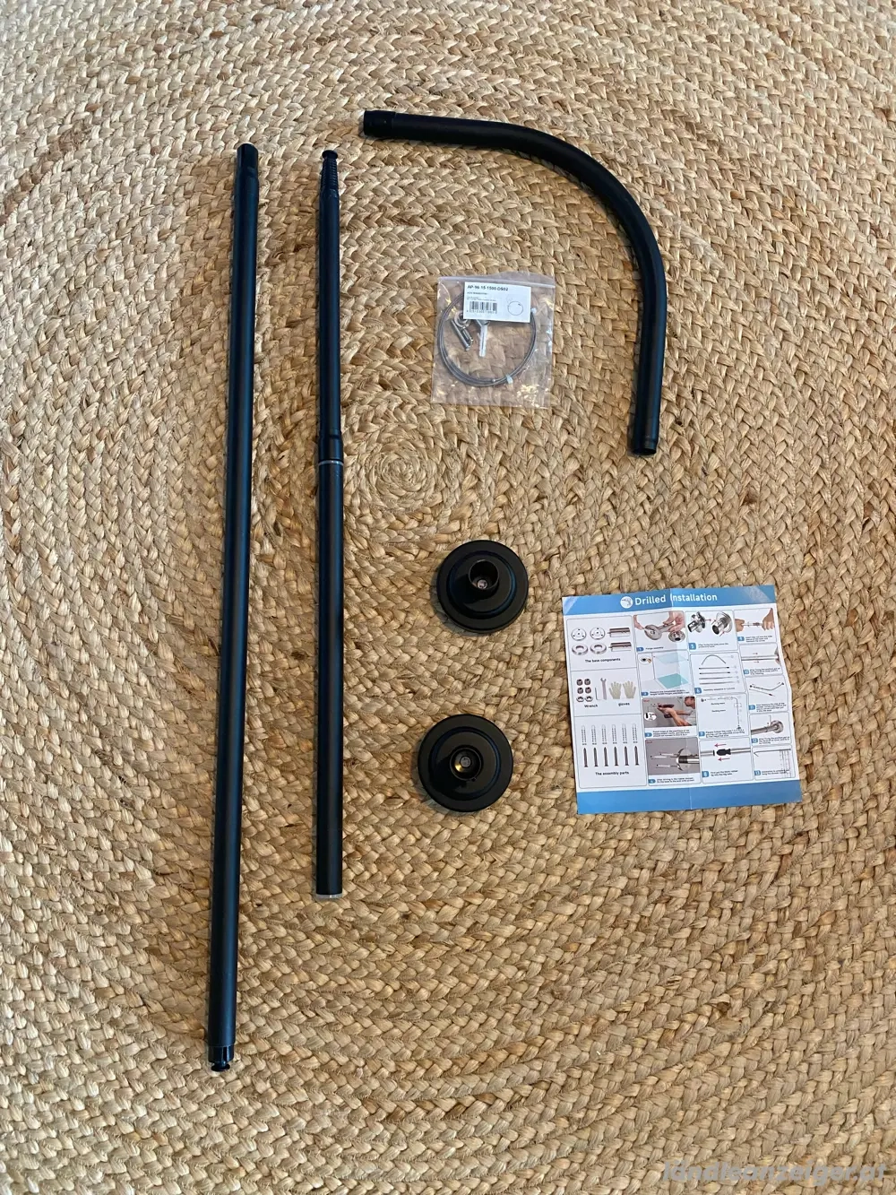 Duschvorhangstange Edelstahl NEU!!