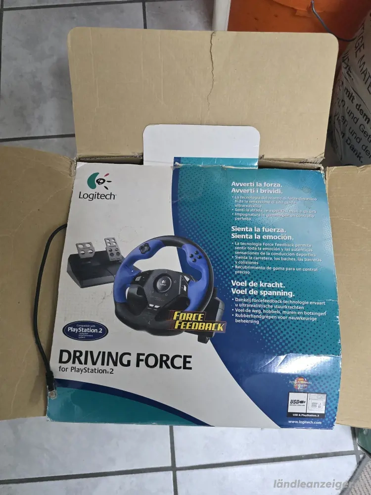 Logitech Drving force for PS2
