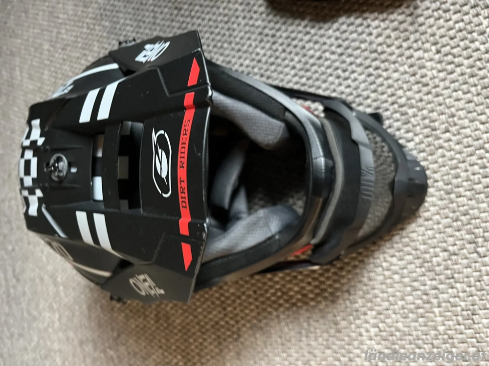 Motorad- Mopedhelm in schwarz-grau