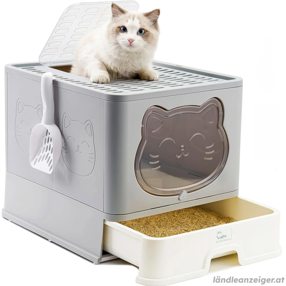 Katzentoilette mit einfacher Reinigung