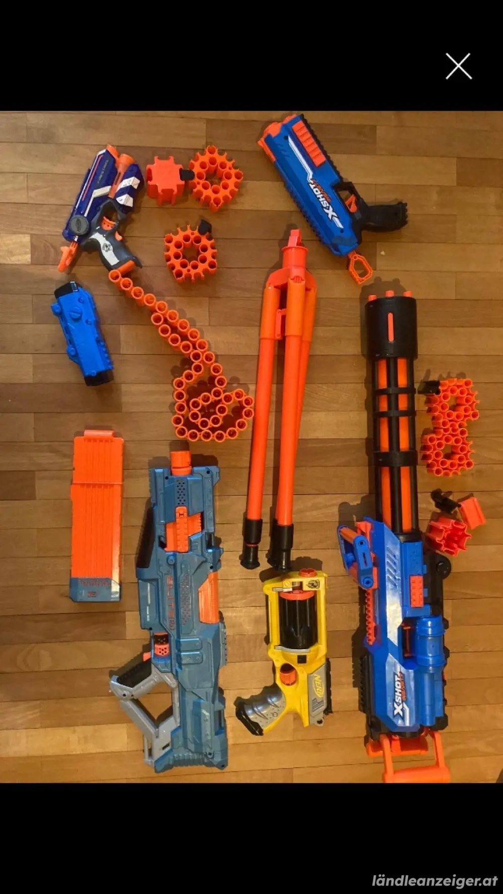 Nerf  X Shot Sammlung