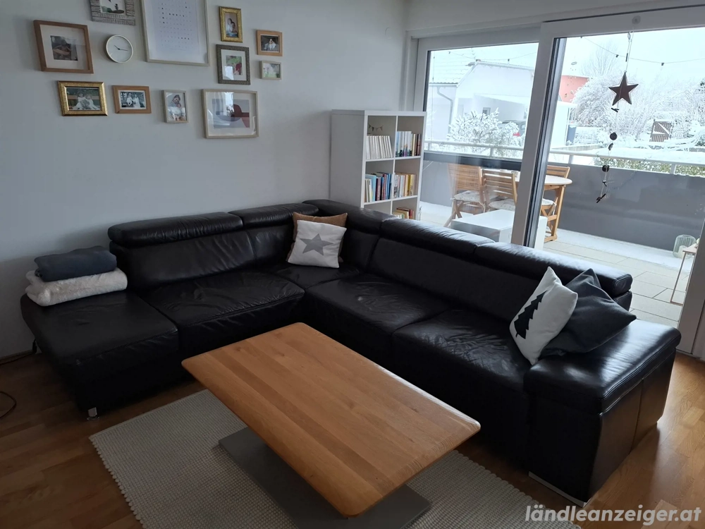 Echtleder Sitzgarnitur