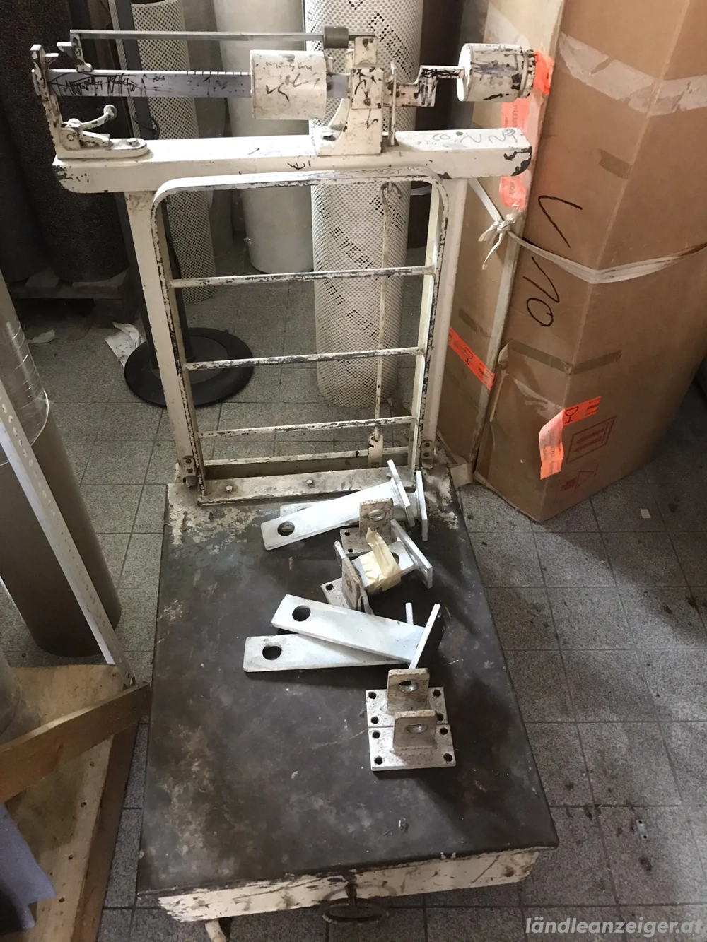 Sackwaage aus Metall