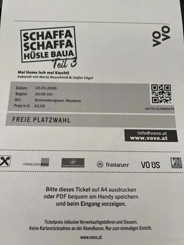 Schaffa, schaffa Hüsle Baua