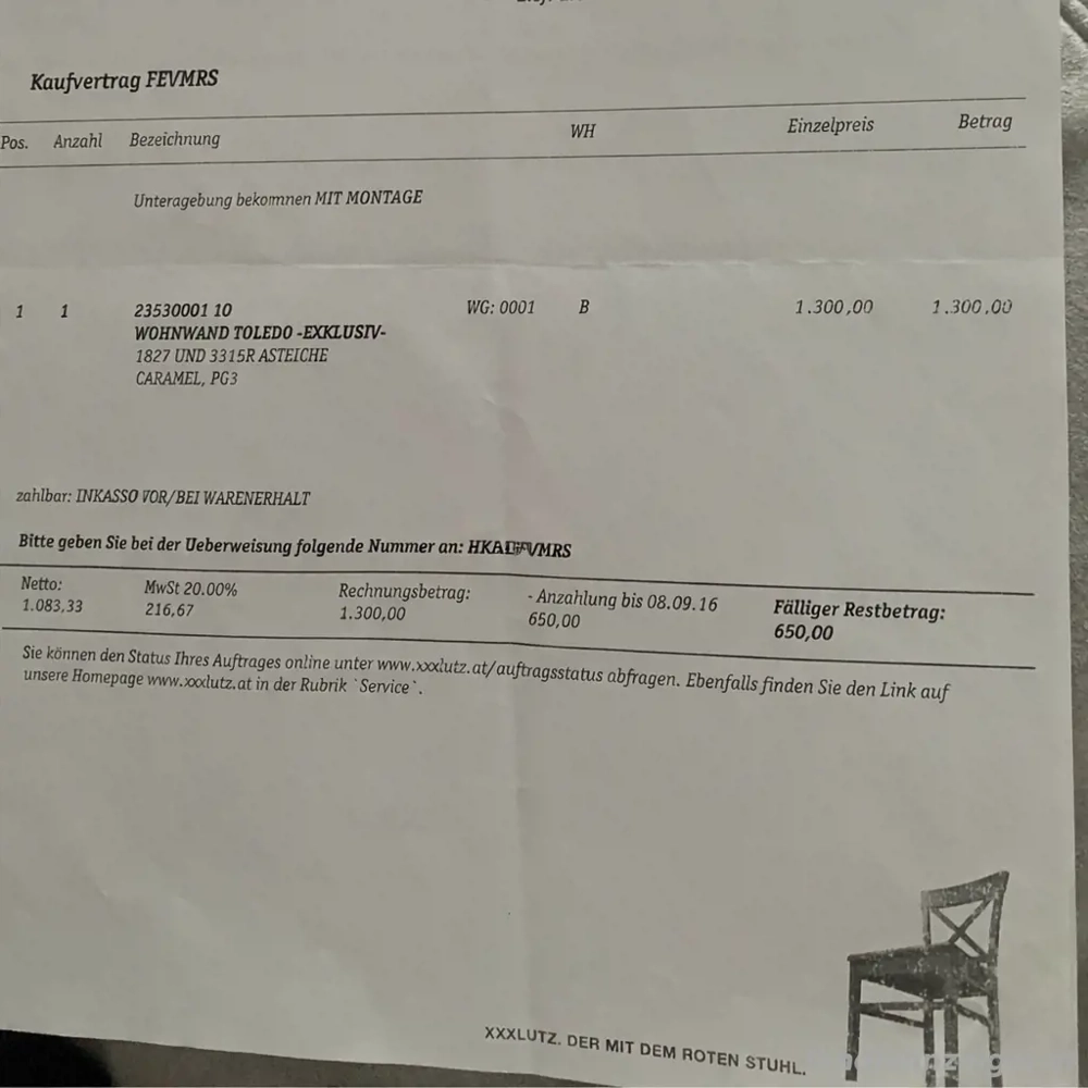 Wohnwand Toledo Exklusiv 