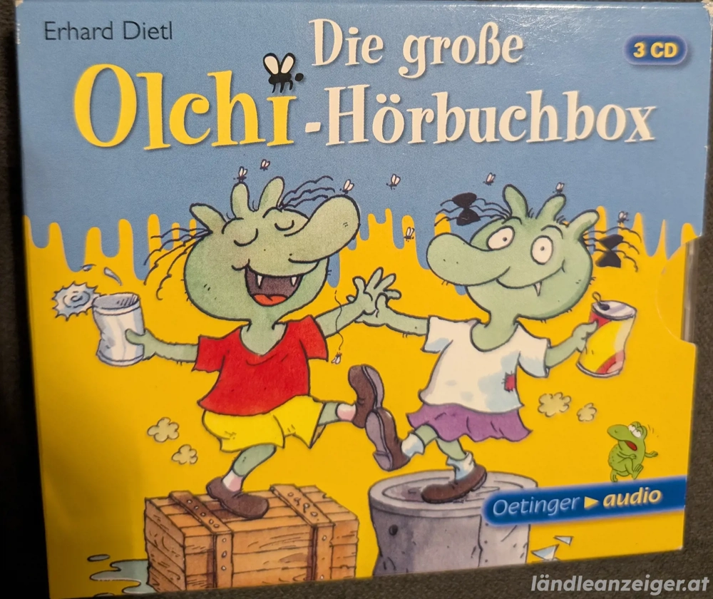 Die große Olchi Hörbuchbox mit 3 CDs