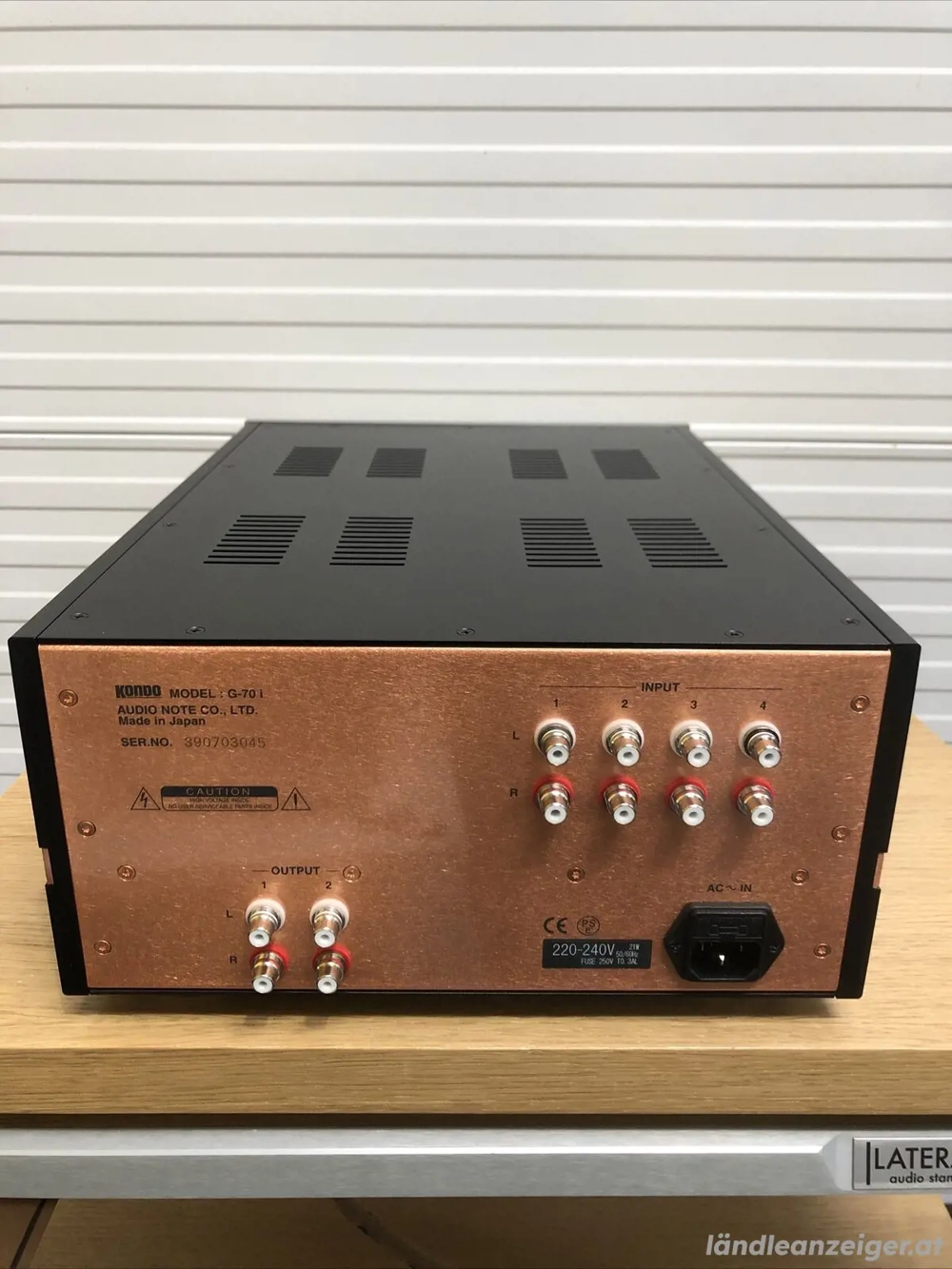 Kondo (Audio Note) G70i 