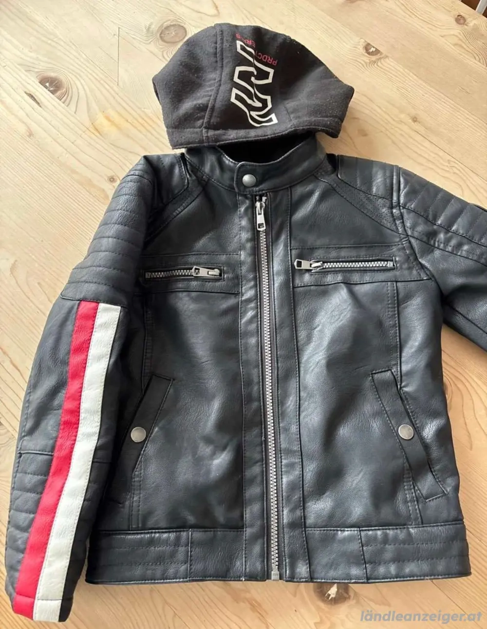 Kinder Kunstlederjacke