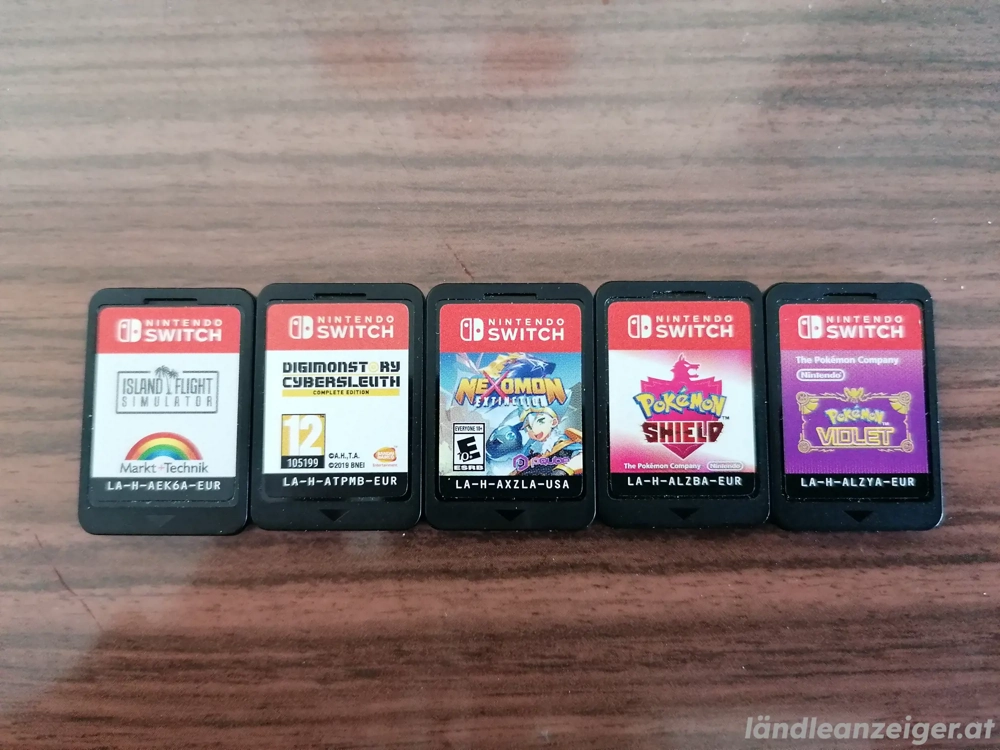 Verkaufe Nintendo Switch-Spiele