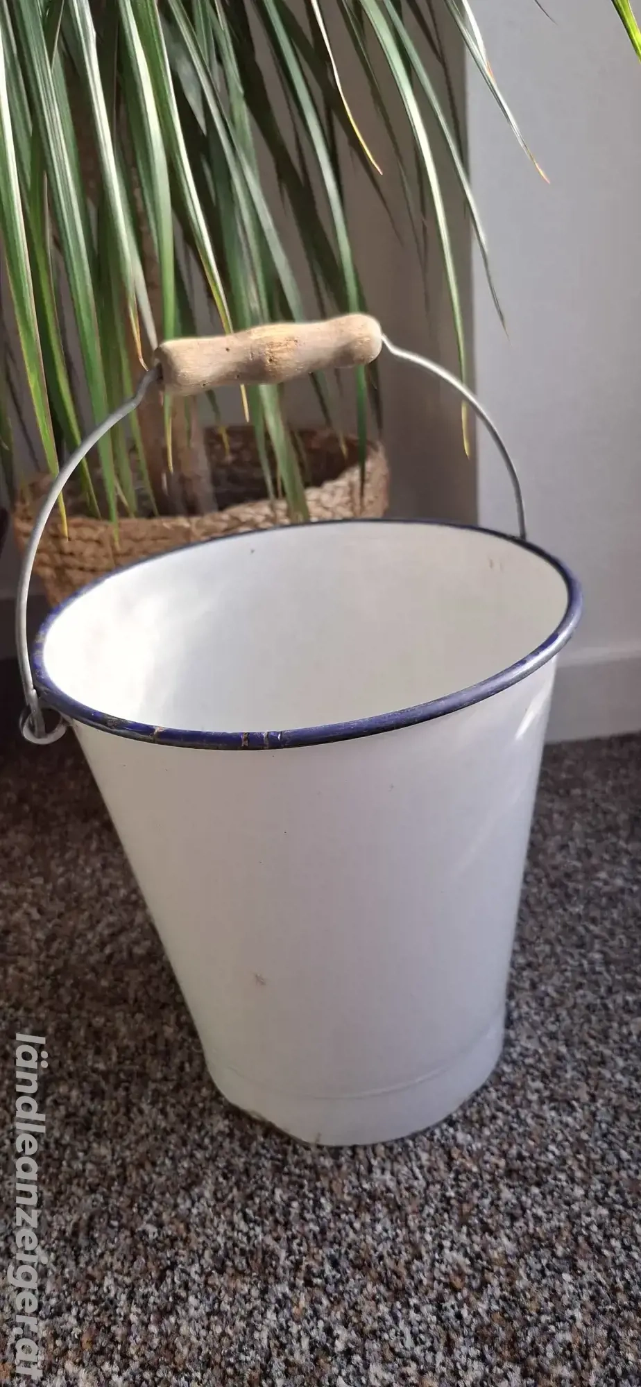 blaurand Email Kübel 