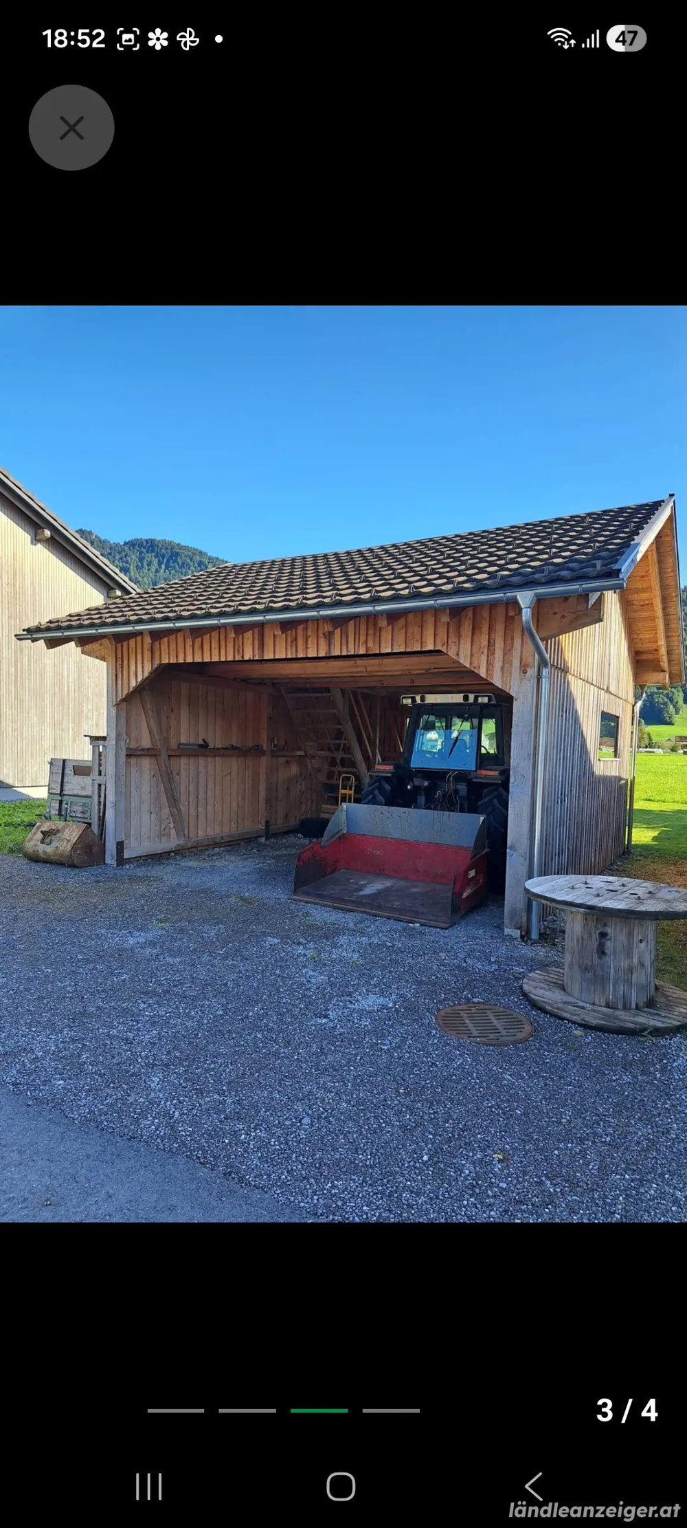 Stadel zu verkaufen. 