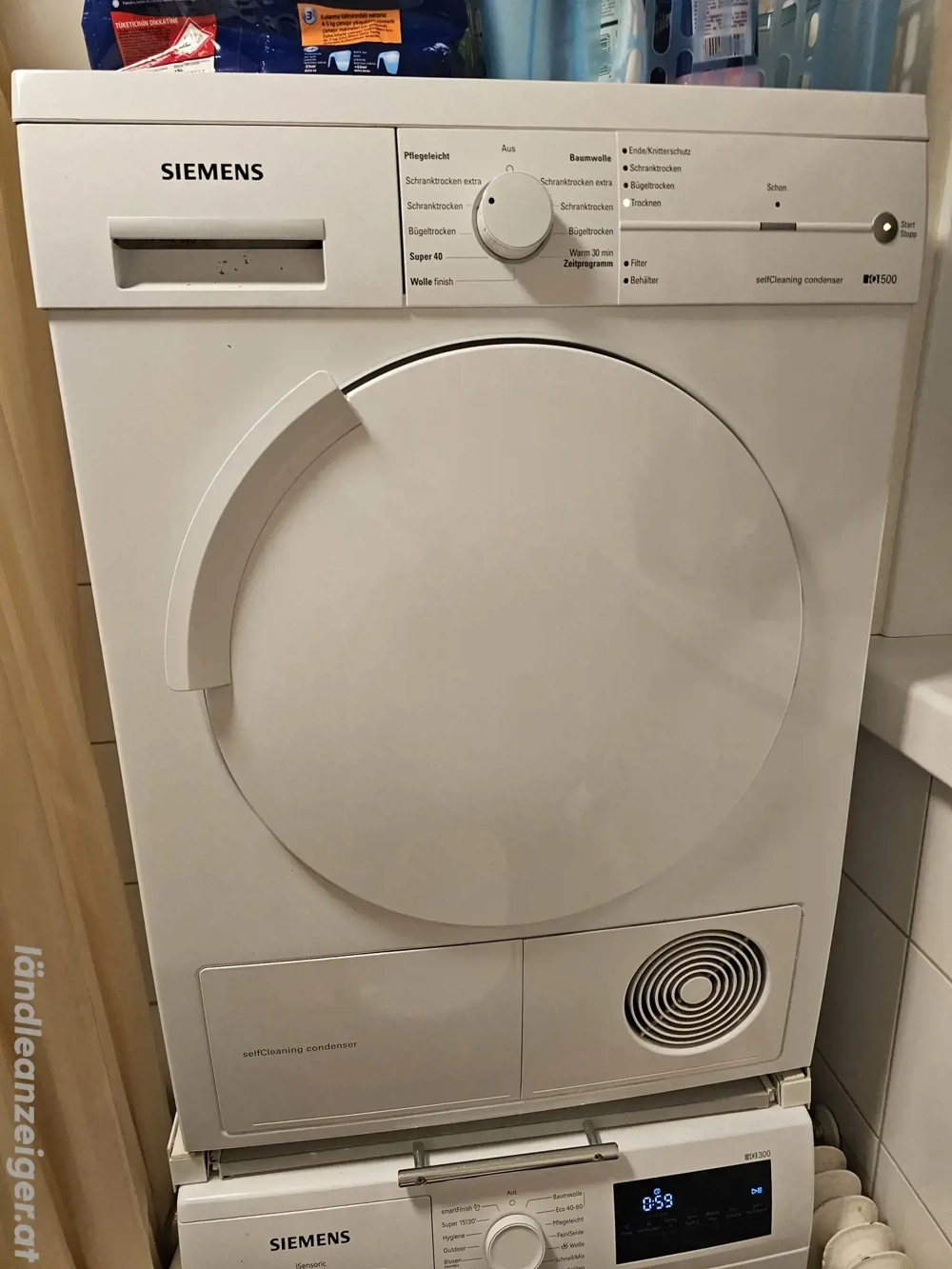 Siemens Wäschetrockner   gepflegt & voll funktionsfähig