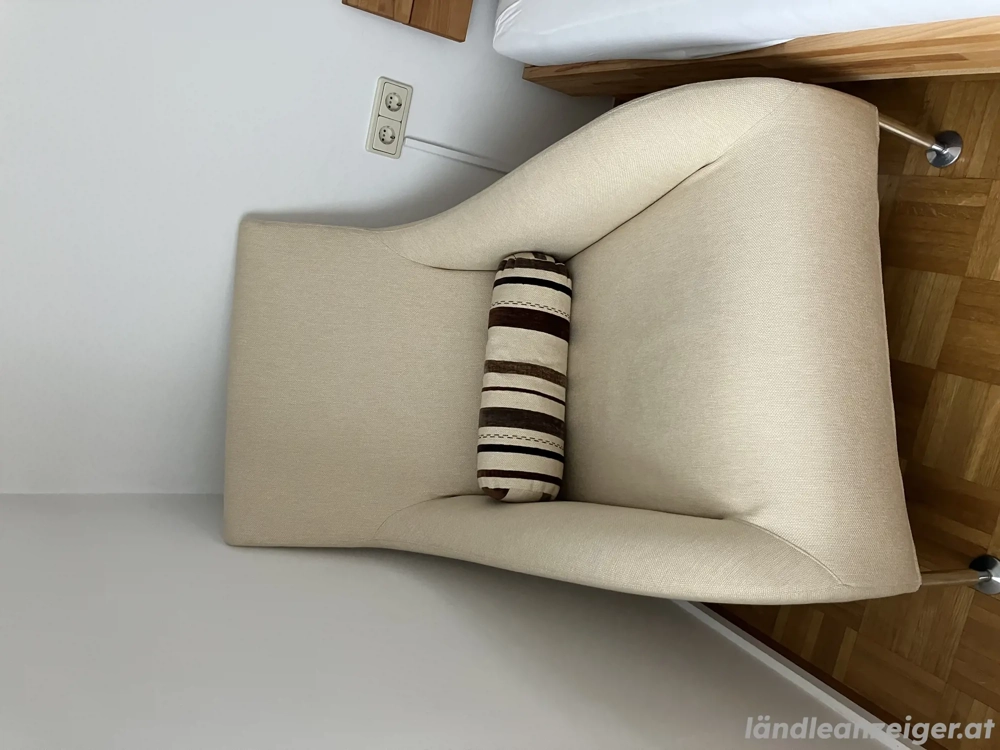 Hochwertiger Sessel beige