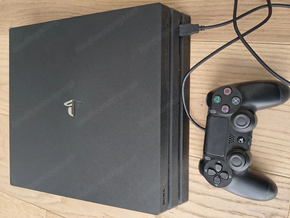 ***** Verkaufe Playstation 4 Pro mit 1TB Speicherkapazität. Neuwertig (inkl. Originalverpackung)