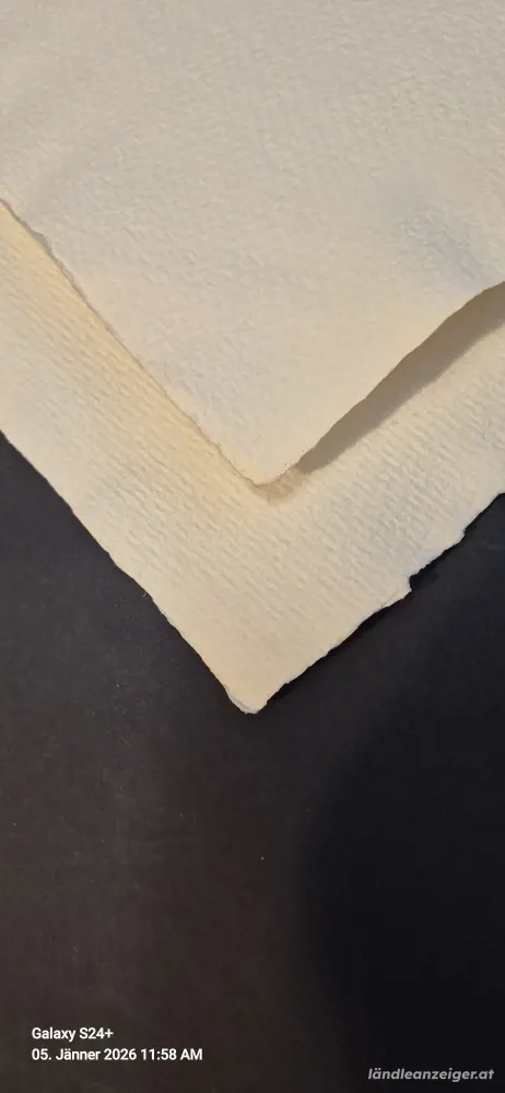 Aquarellpapier Handgeschöpft