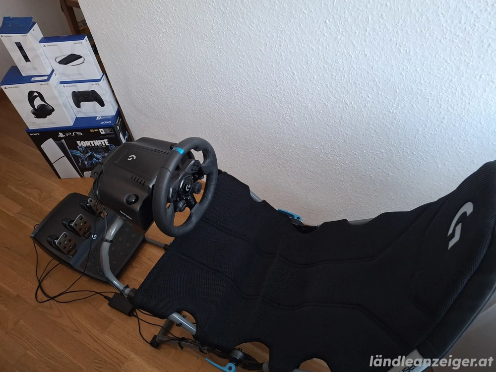Playstation 5 inkl. Sim Rig und Racing Wheel