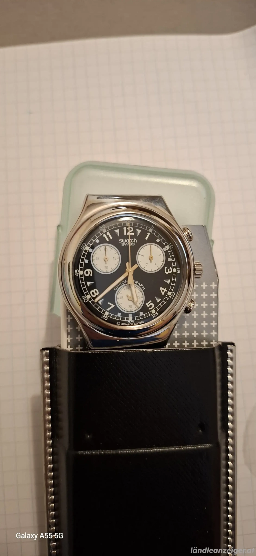 schwatch crono. Black ironj