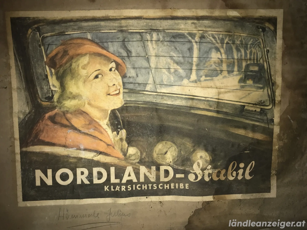 Oldtimer Frontscheibe Nordland Stabil 30 er Jahre