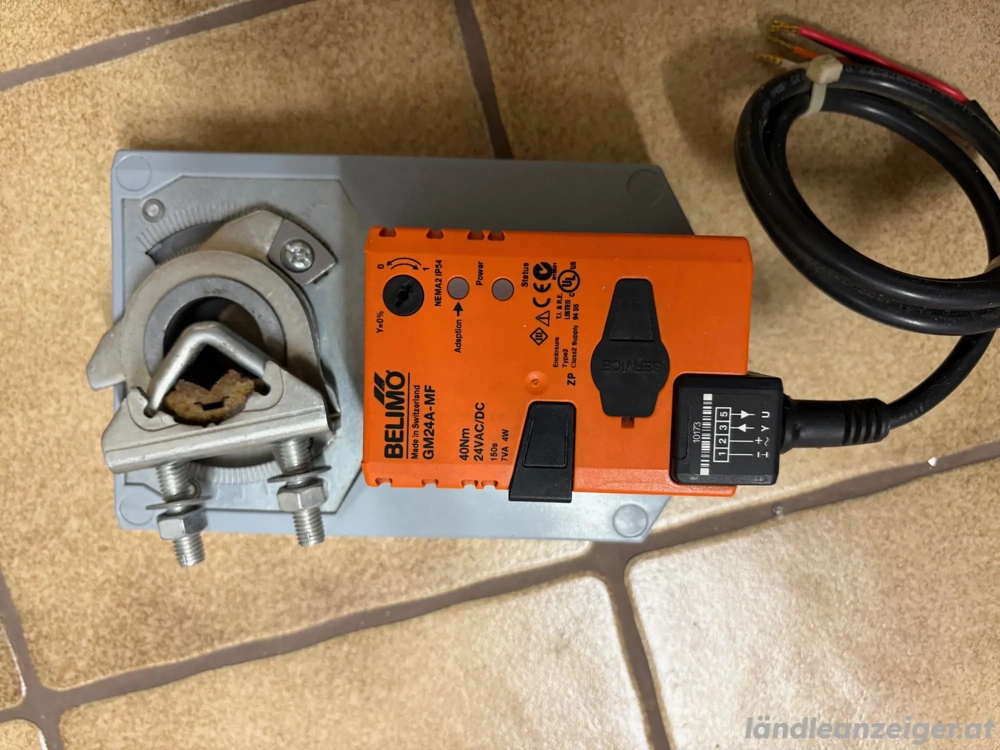 Drehantrieb einstellbar