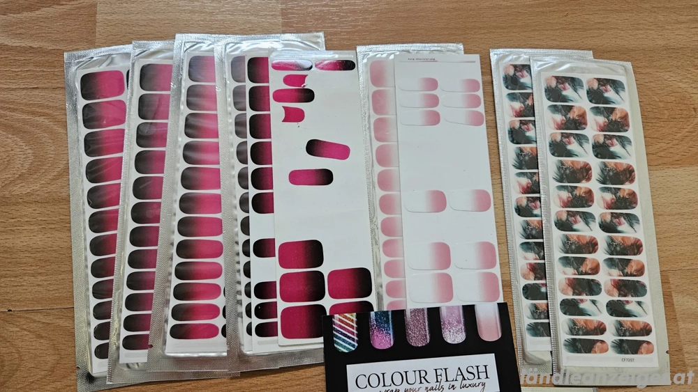 Nagelfolien von Colourflash