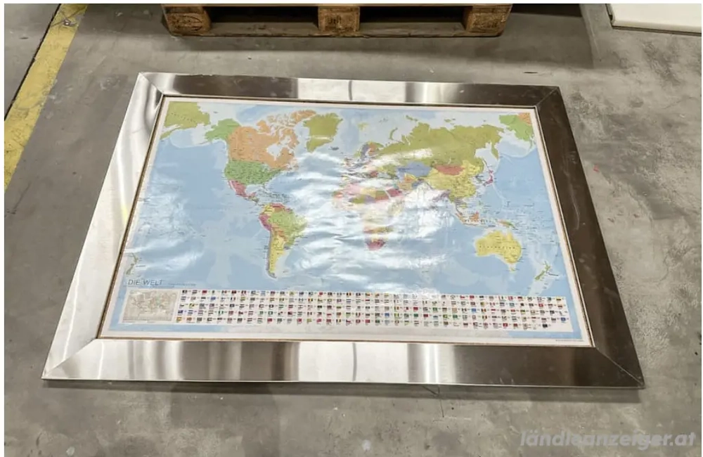 Bilderrahmen aus Edelstahl handgefertigt