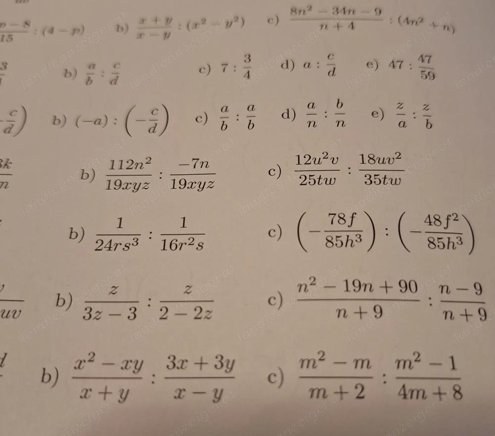 Mathematik Unterricht 