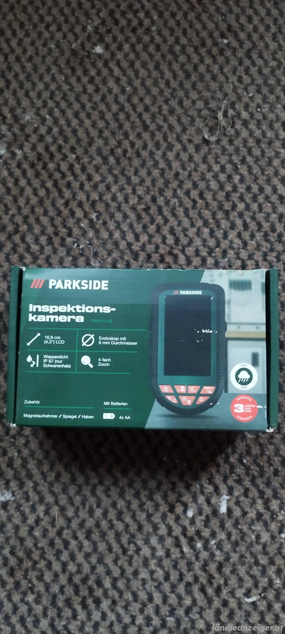 Inspektion Kamera Parkside 