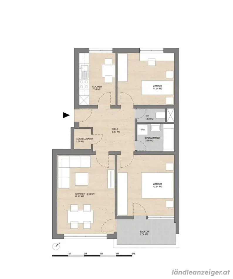 3,5-Zi Wohnung im Dornbirner Oberdorf