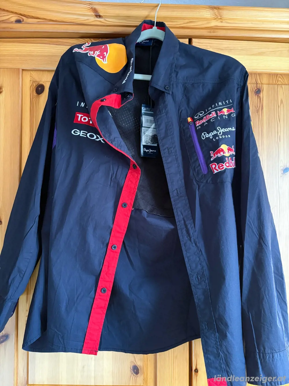 Hemd pepe jeans x red bull 