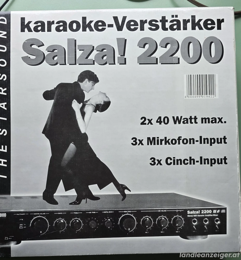 Karaokeverstärker 40 Watt