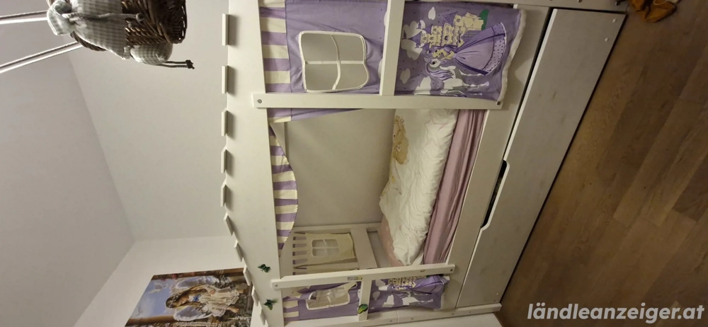 Kinderbett 160x80 mit einer Matratze und zweitem Lattenrost!