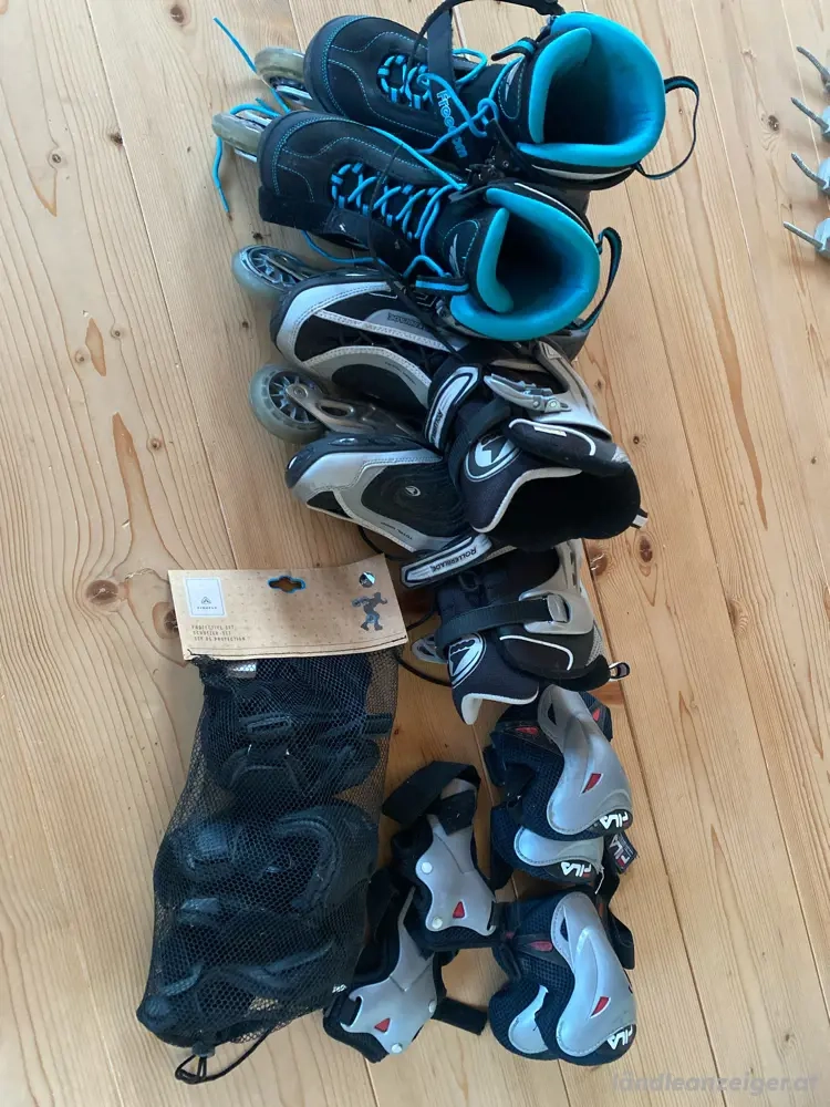 inlineskates mit Schützer