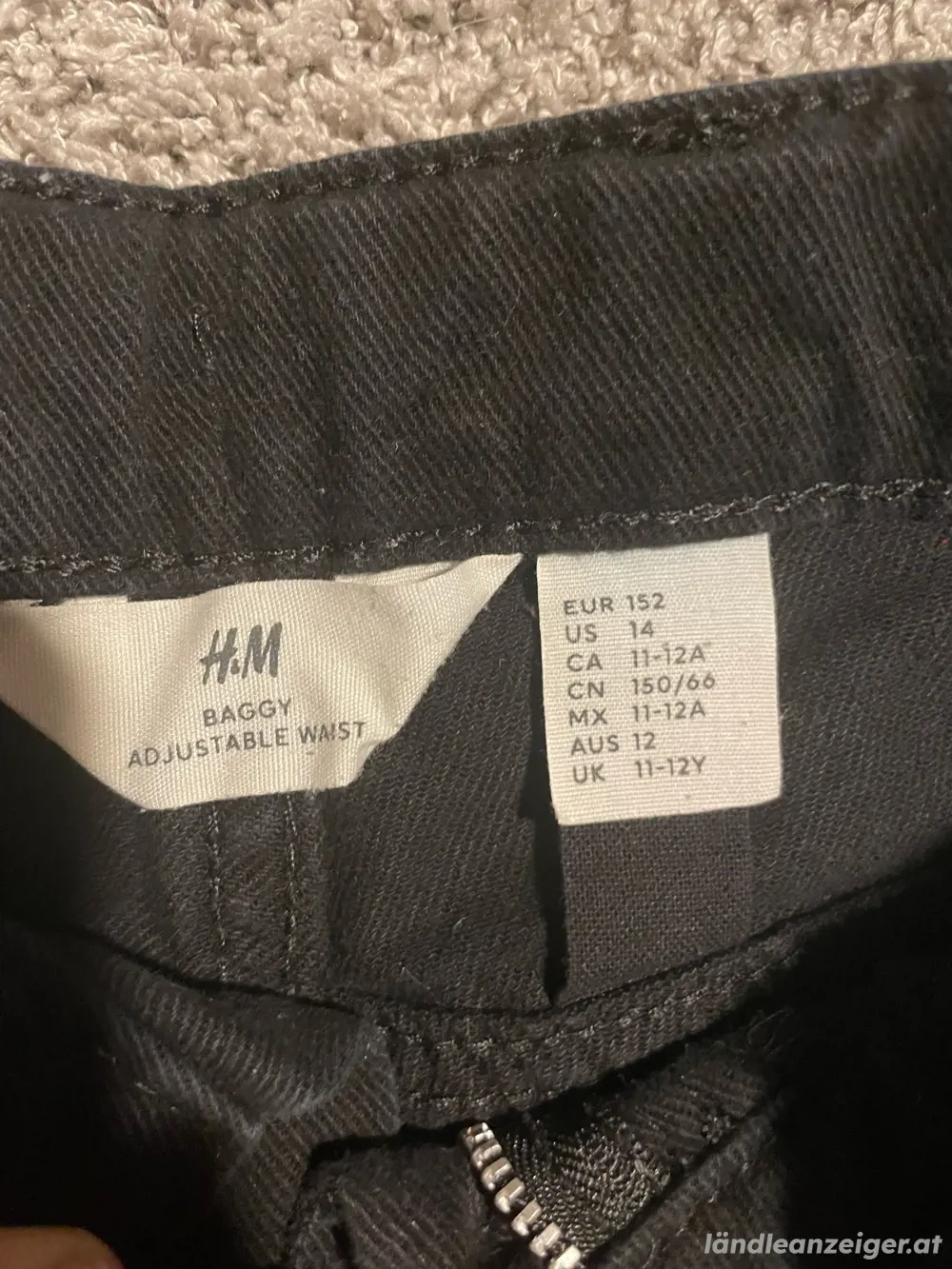 Schwarze H&M Hose