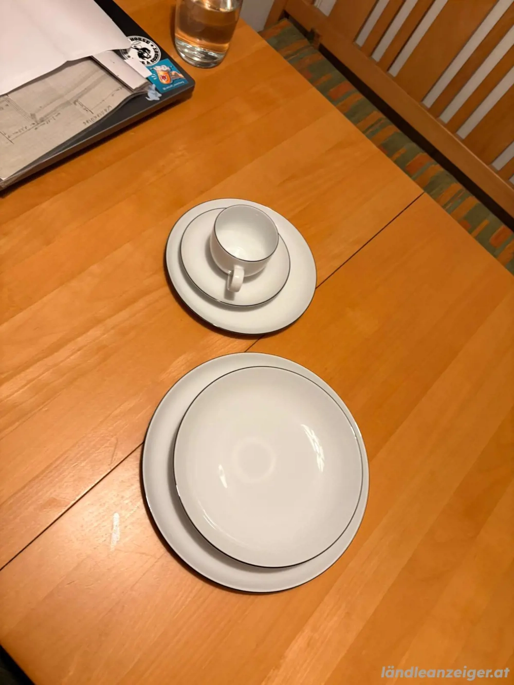 Seltmann Weiden Blackline Geschirr-Set (30-teilig, 6 Personen)