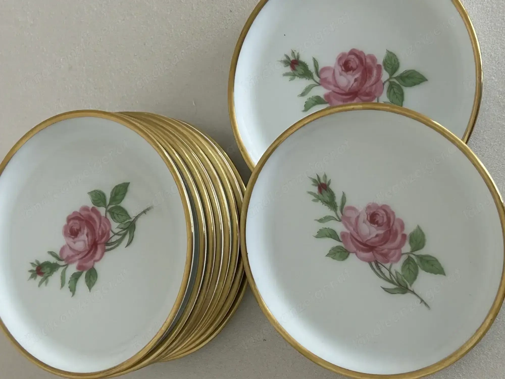 Fürstenberg Porzellan Glasuntersetzer