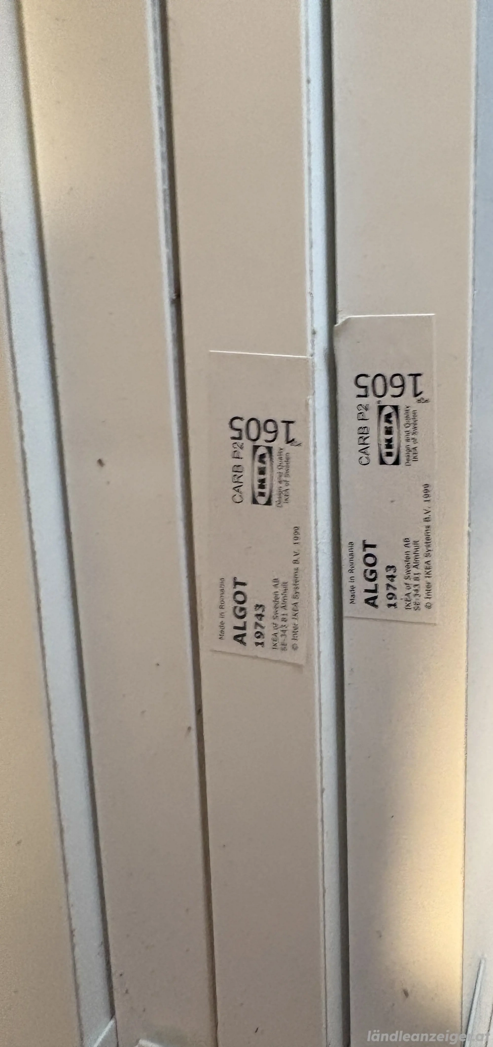 Ikea Algot Regalsystem