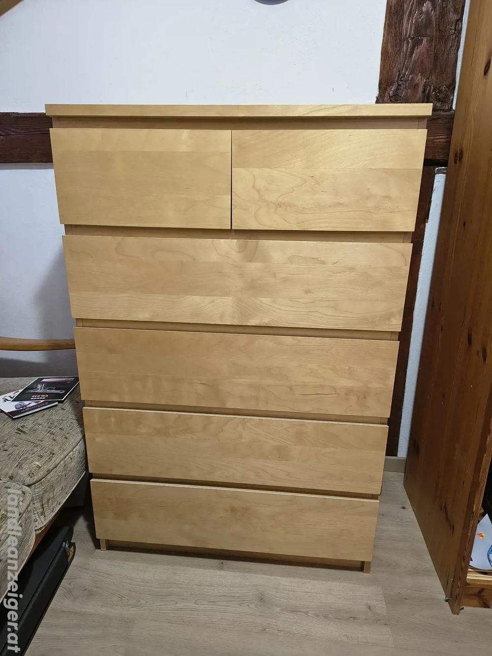 Kommode mit 6 Schubladen 