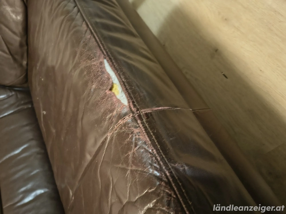 2er Sessel Echtleder